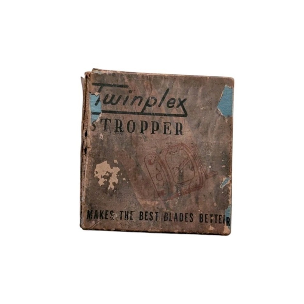Vintage Twinplex Stropper Model‎ G125 Sharpens Double Edge Razor Blades